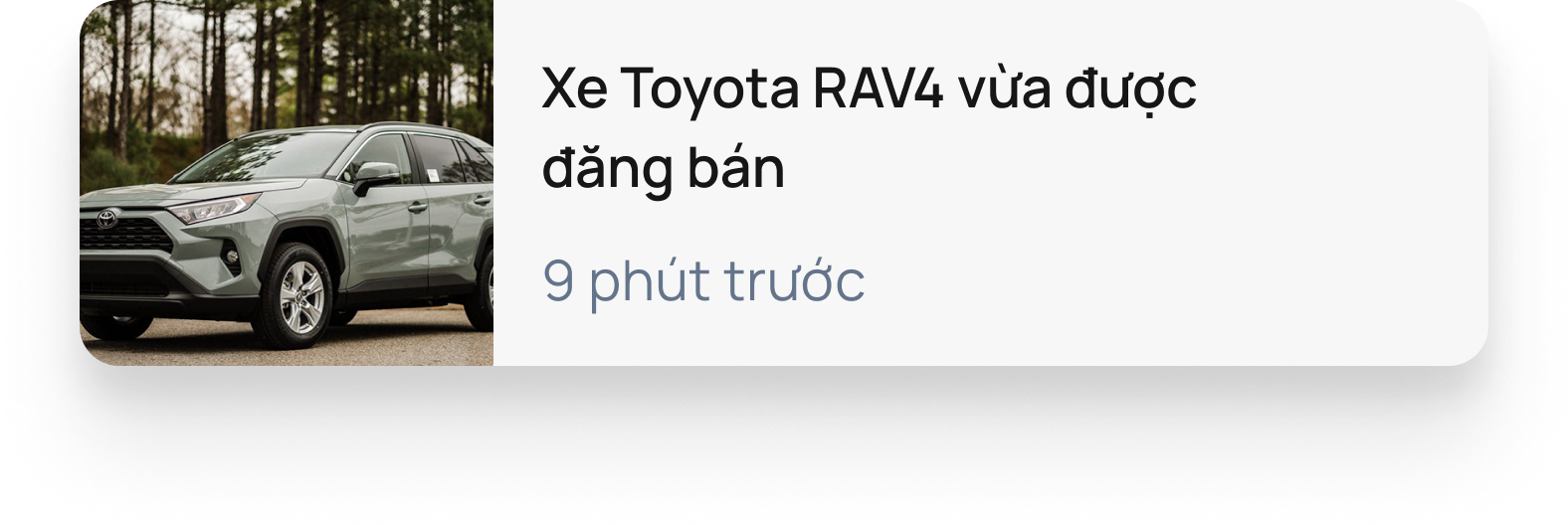Card thông báo