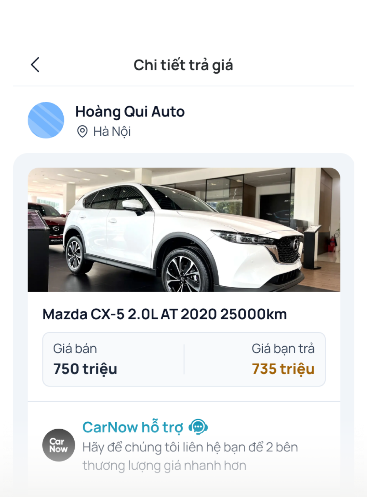 Hình giải thích tại sao bạn nên chọn CarNow